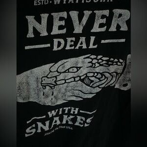 Black Men's Wyatt’s Own T-Shirt